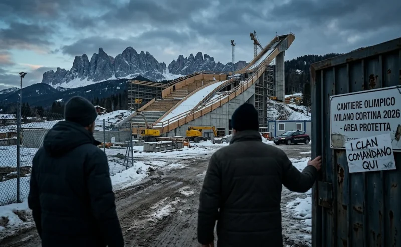 Corruzione Milano Cortina 2026: le mani dei clan sui Giochi della vergogna