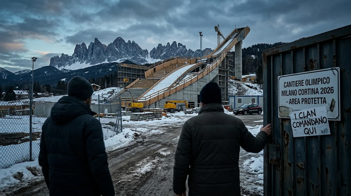 Corruzione Milano Cortina 2026: le mani dei clan sui Giochi della vergogna